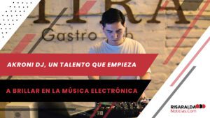 Lee más sobre el artículo Akroni DJ: Un talento que empieza a brillar en la música electrónica
